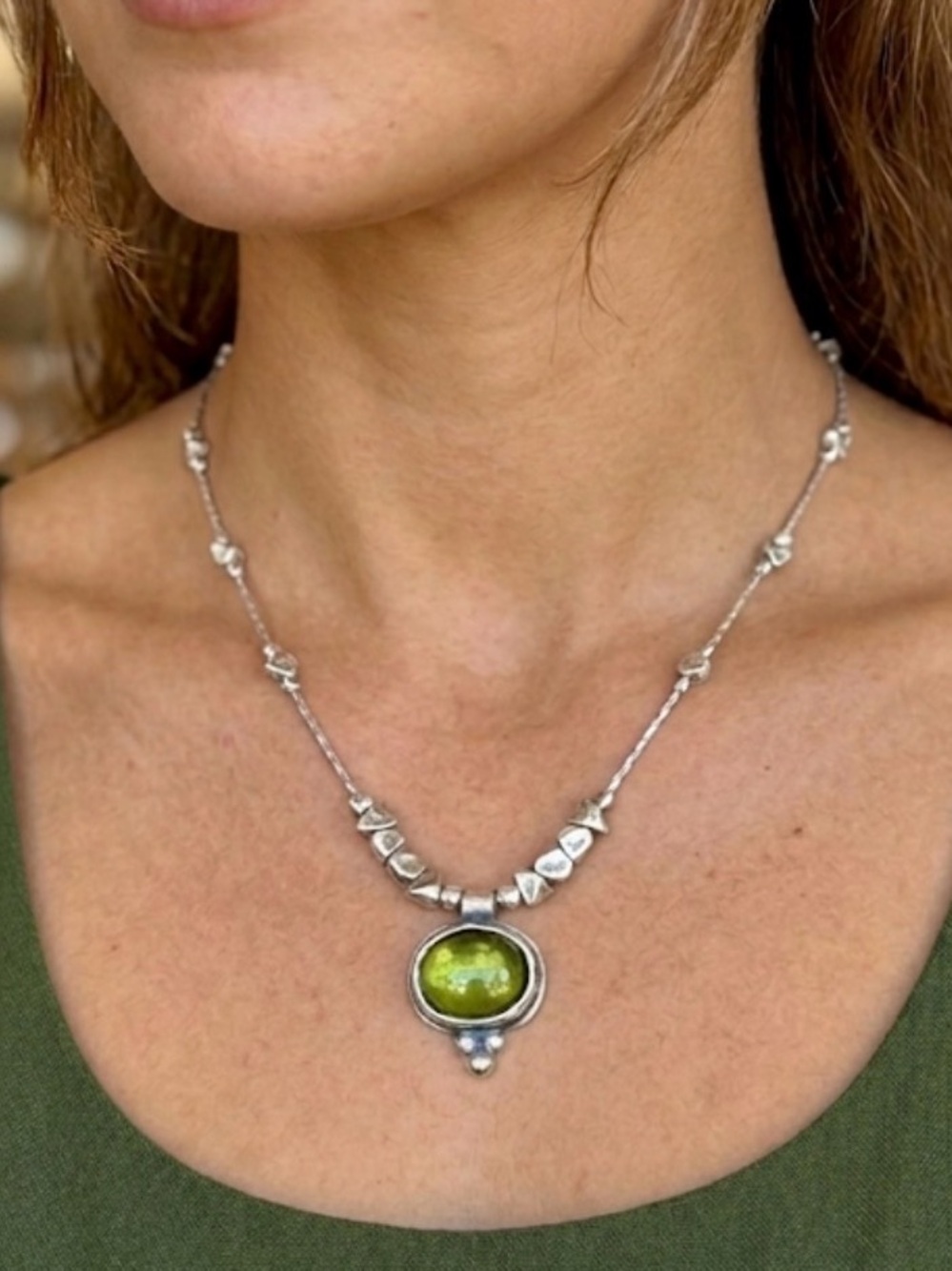 Silpada N1461 VINTAGE  Retired Sterling Silver “ Daintree” Pendant Necklace
